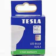 LED žárovka GU5,3 Tesla MR160630-6 12V 6W 540lm 3000K