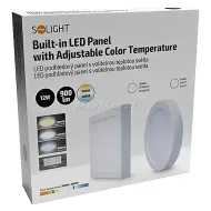 LED CCT přisazené svítidlo SOLIGHT WD171 12W 3000/4000/6000K 170mm