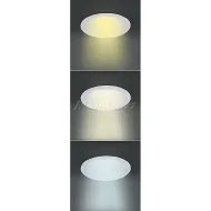 LED CCT podhledové svítidlo SOLIGHT WD142 18W 3000/4000/6000K 225mm