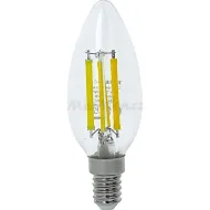 LED žárovka E14 candle FILAMENT Tesla CL140640-2 230V 6W 806lm 4000K