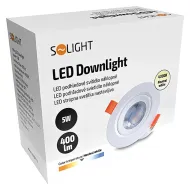 LED podhledové bodové světlo SOLIGHT WD211 5W 4000K 95mm