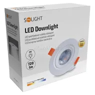 LED podhledové bodové světlo SOLIGHT WD210 5W 3000K 95mm