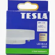 LED žárovka GX53 Tesla GX530630-2 230V 6W 480lm 3000K