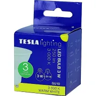 LED žárovka GU10 Tesla GU100330-7 230V 3W 250lm 3000K