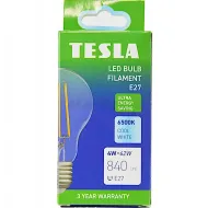 LED žárovka E27 FILAMENT Tesla BL270465-A1 230V 4W 840lm 6500K