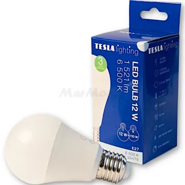 LED žárovka E27 Tesla BL271265-1 230V 12W 1521lm 6500K