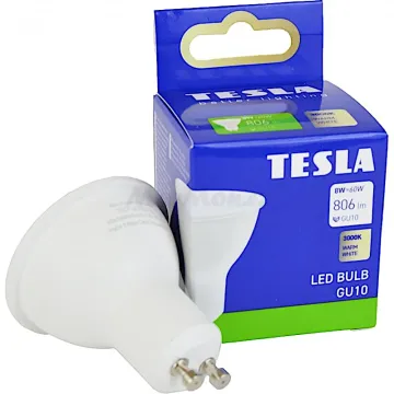 LED žárovka GU10 Tesla GU100830-8 230V 8W 806lm 3000K