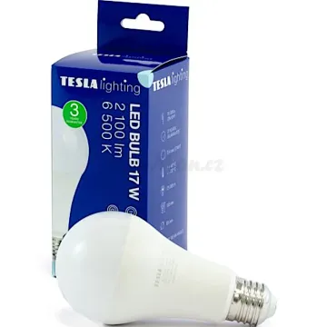 LED žárovka E27 Tesla BL271765-1 230V 17W 2100lm 6500K
